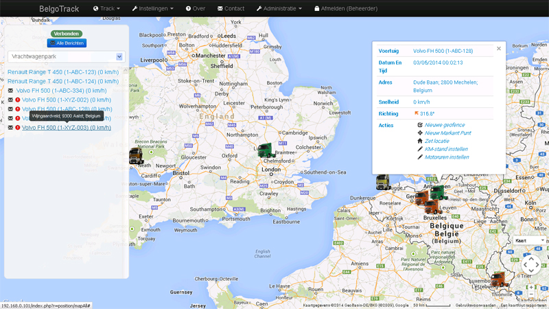 Overzichtelijke Real-Time Map